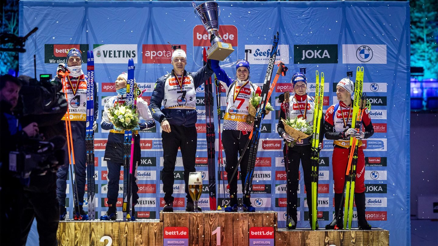 Team Frankreich Gewinnt Biathlon Wtc Auf Schalke Fc Schalke