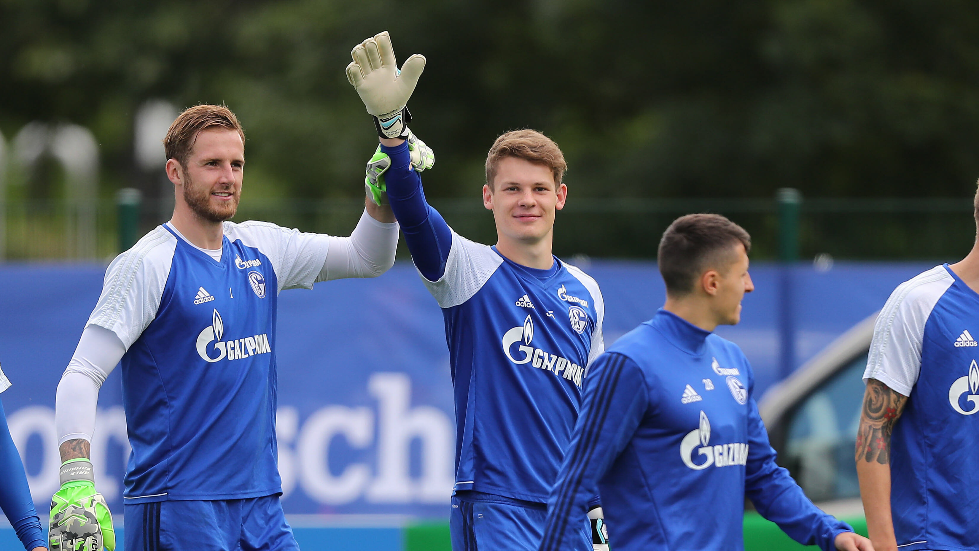 Ralf Fährmann und Alex Nübel