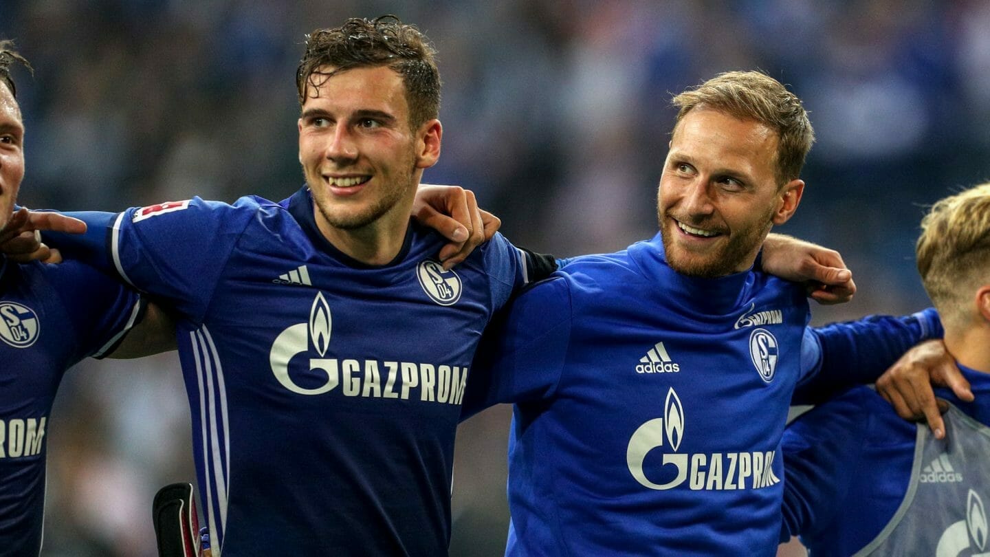 Leon Goretzka und Benedikt Höwedes