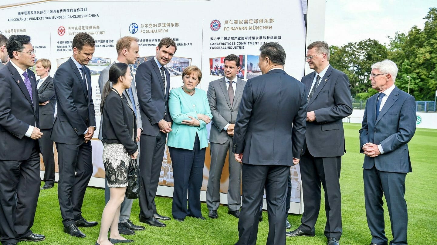 Merkel and Xi learn about S04 projects in China