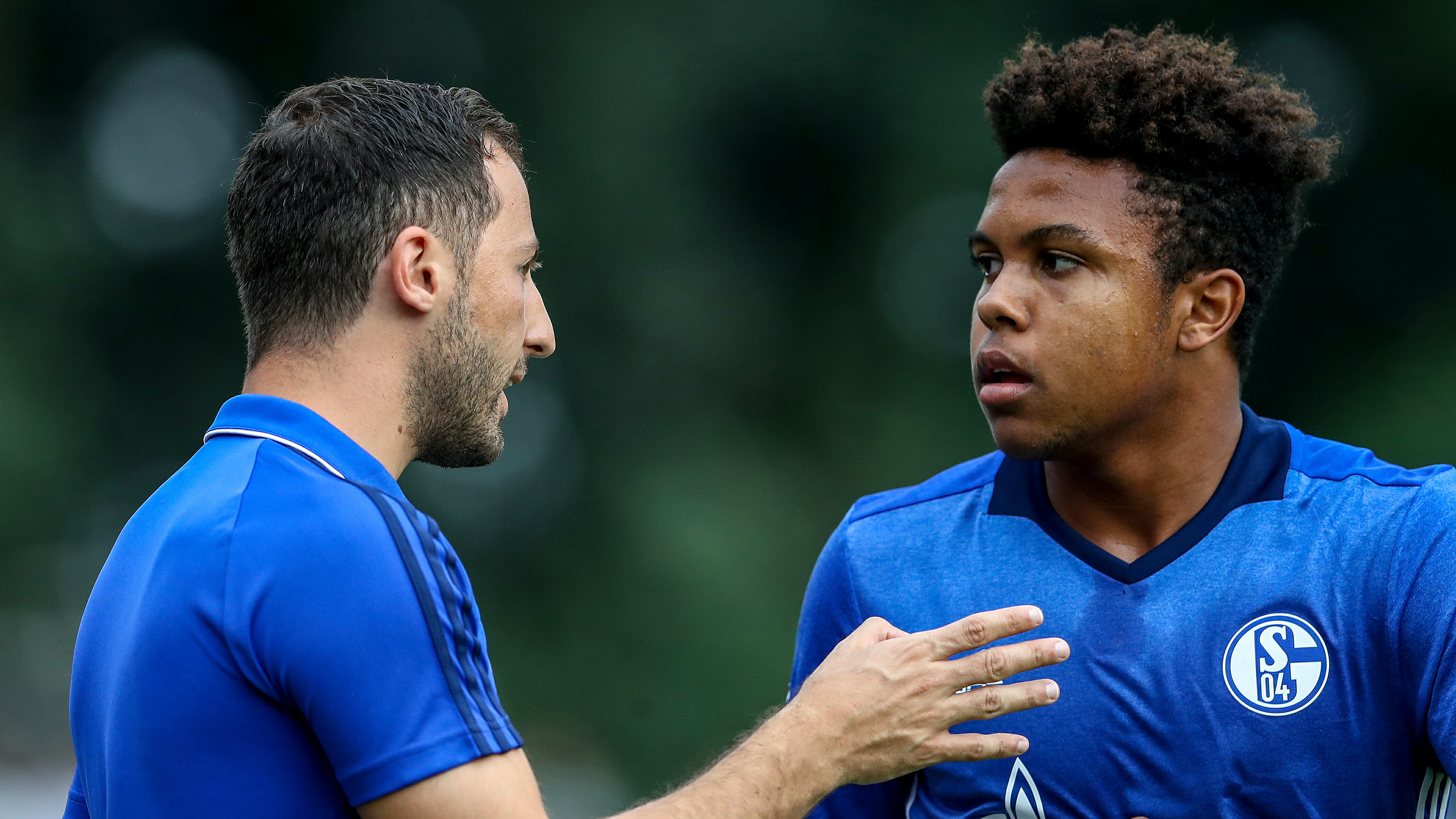 Domenico Tedesco und Weston McKennie