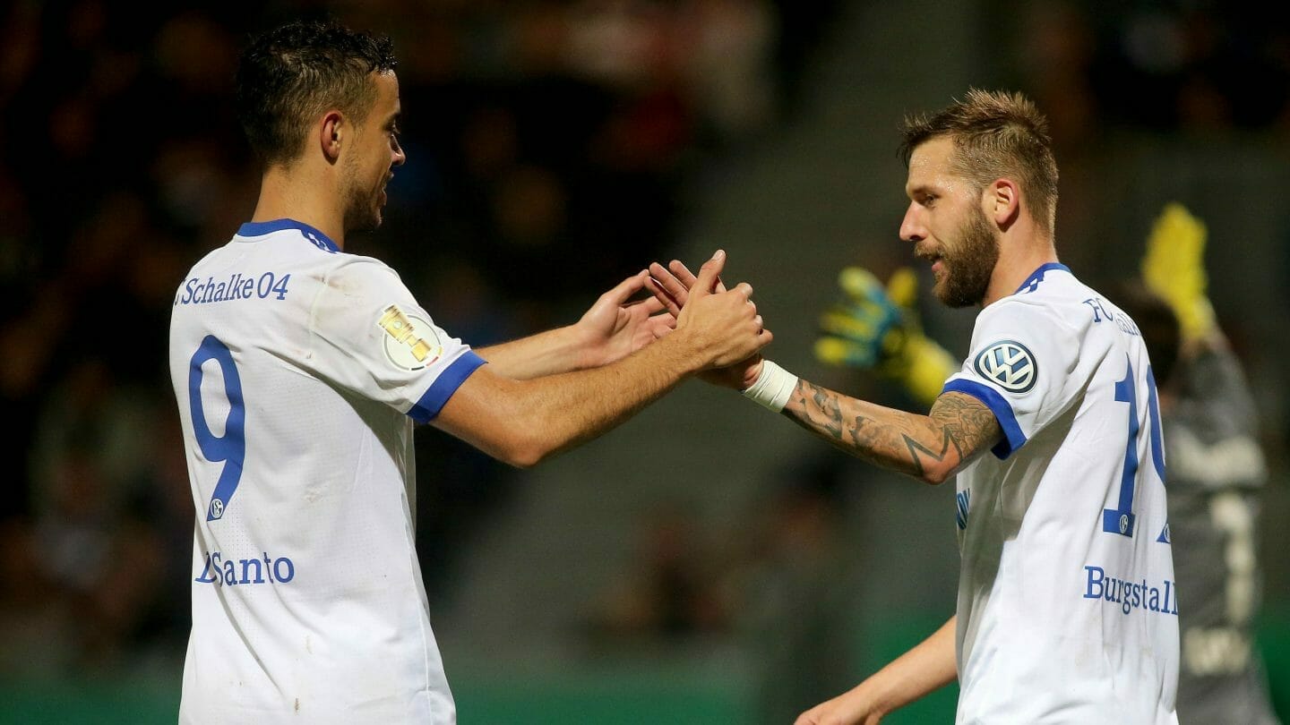 Franco Di Santo und Guido Burgstaller.