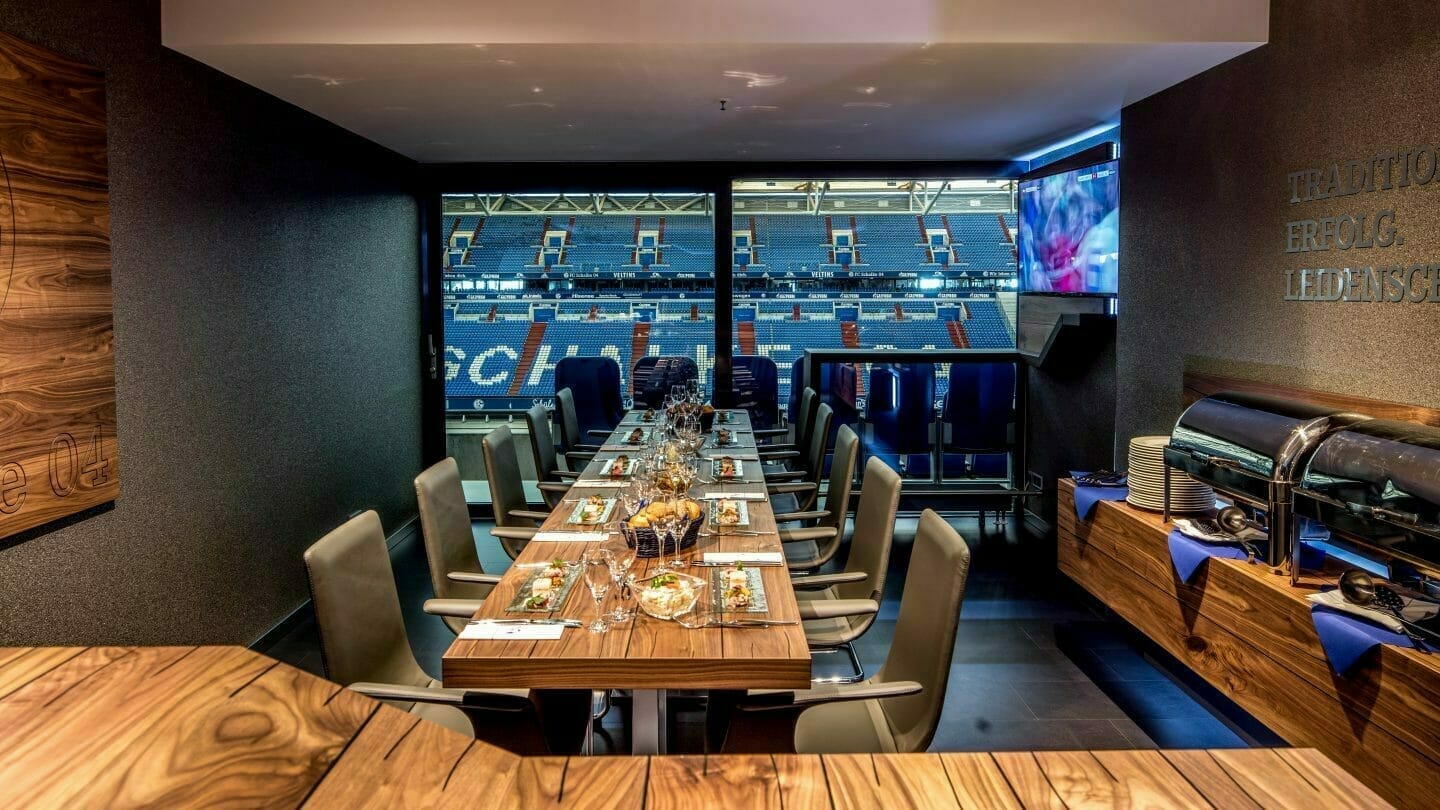 VIPBereiche in der VELTINSArena Fußball Schalke 04
