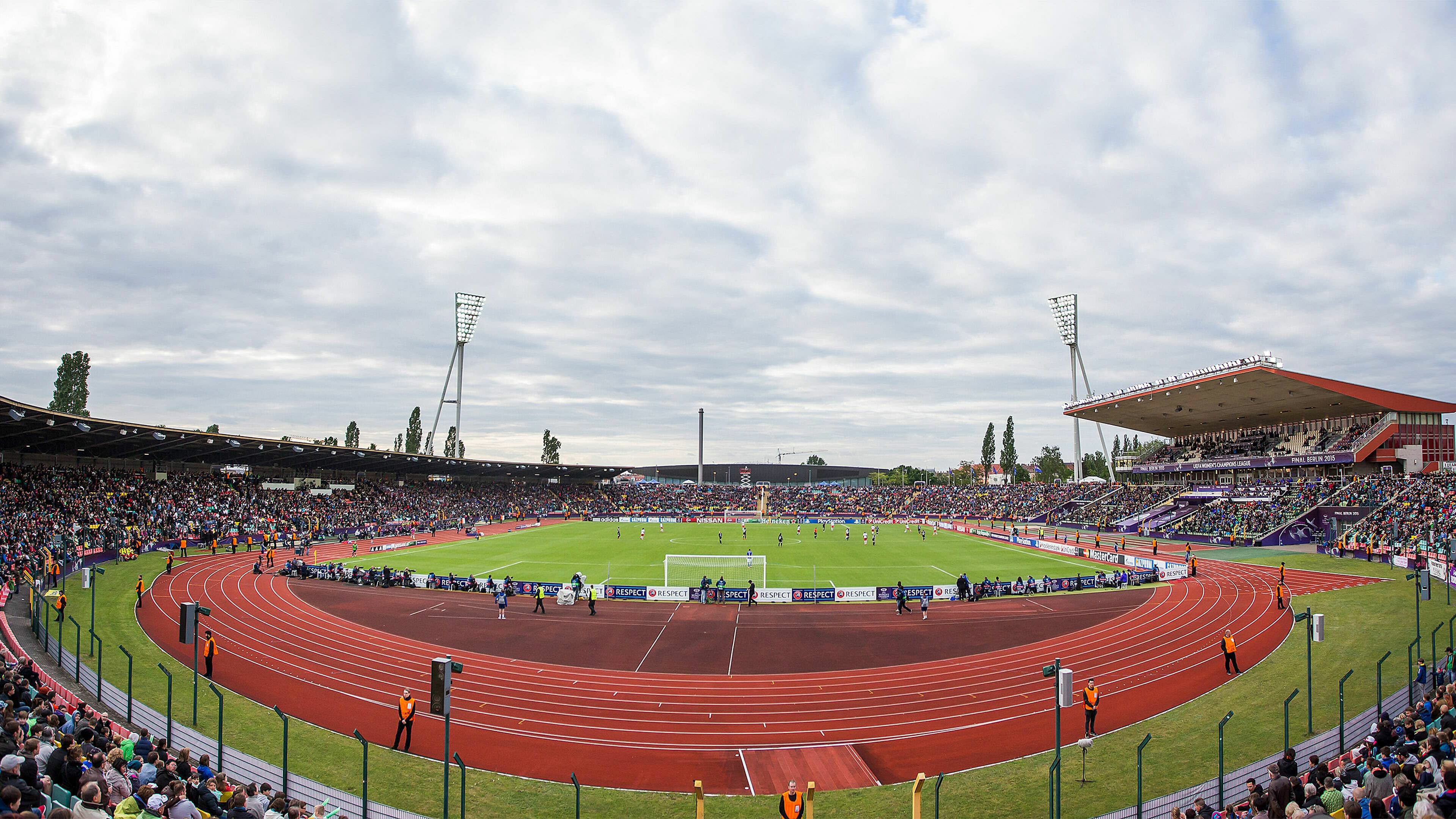 Auswärtsinfo: DFB-Pokalspiel beim BFC Dynamo; Stadion