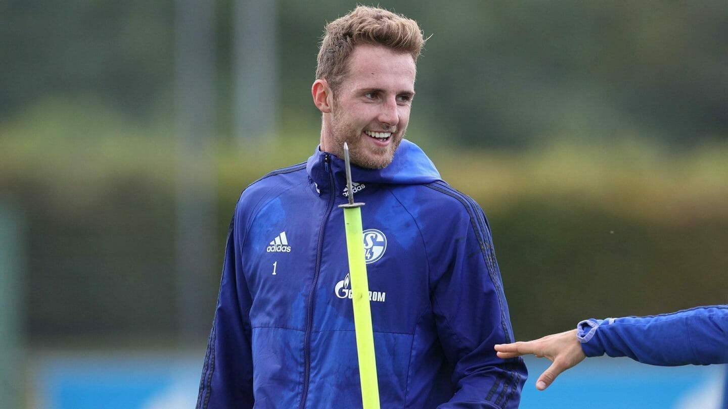 Ralf Fährmann im Training.