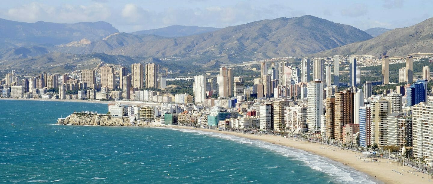 Skyline von Benidorm