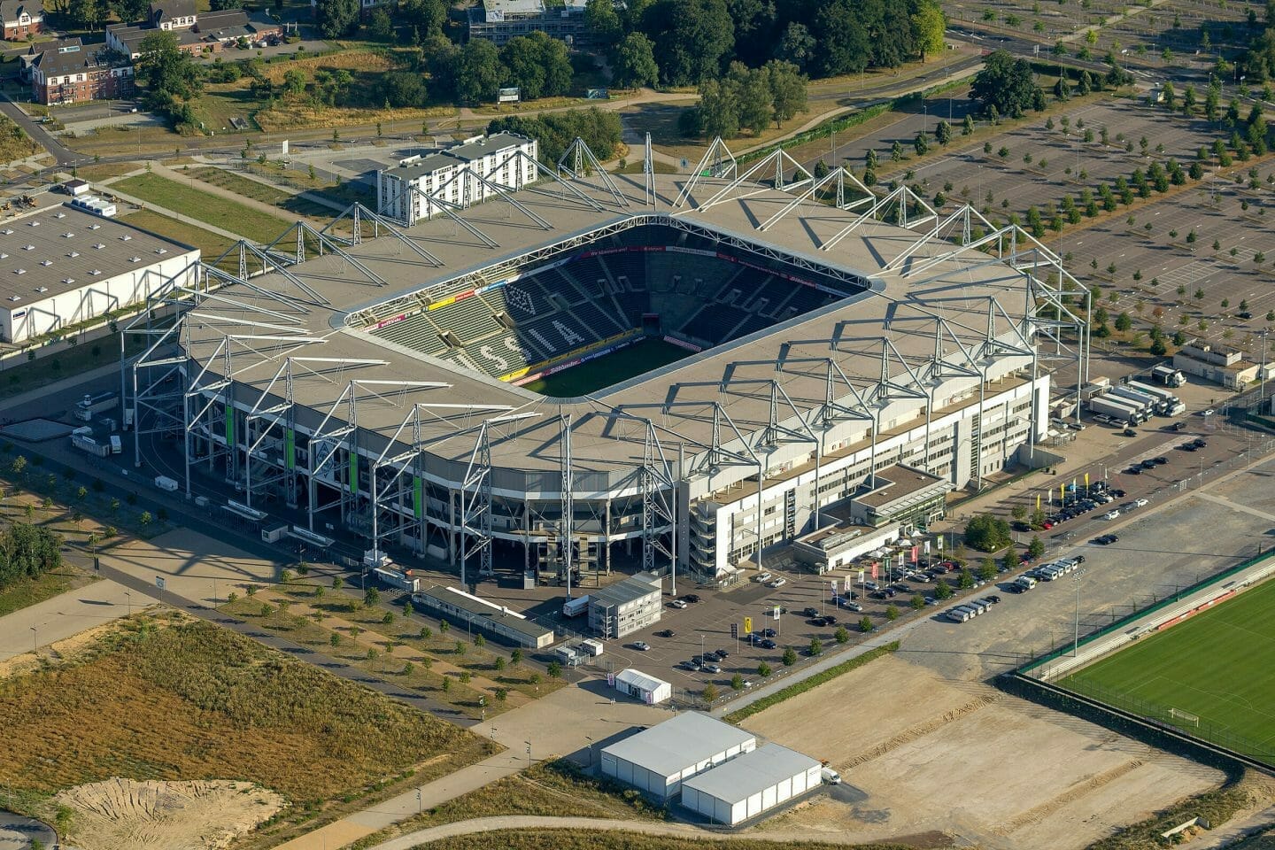 Luftbild vom Borussia-Park