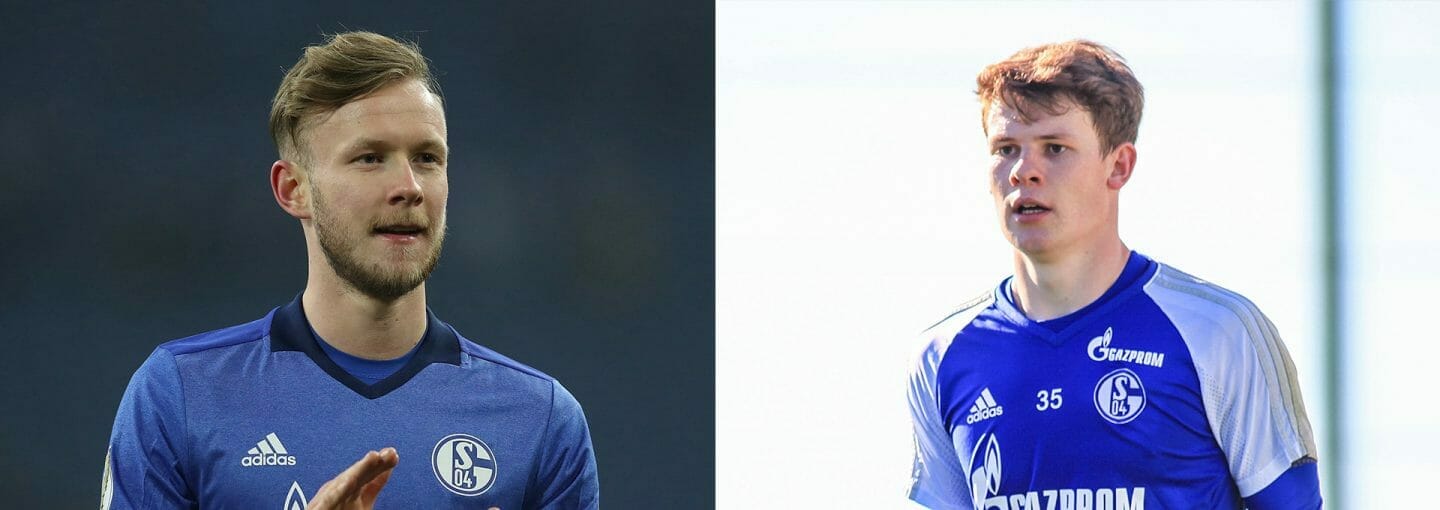 Cedric Teuchert und Alexander Nübel