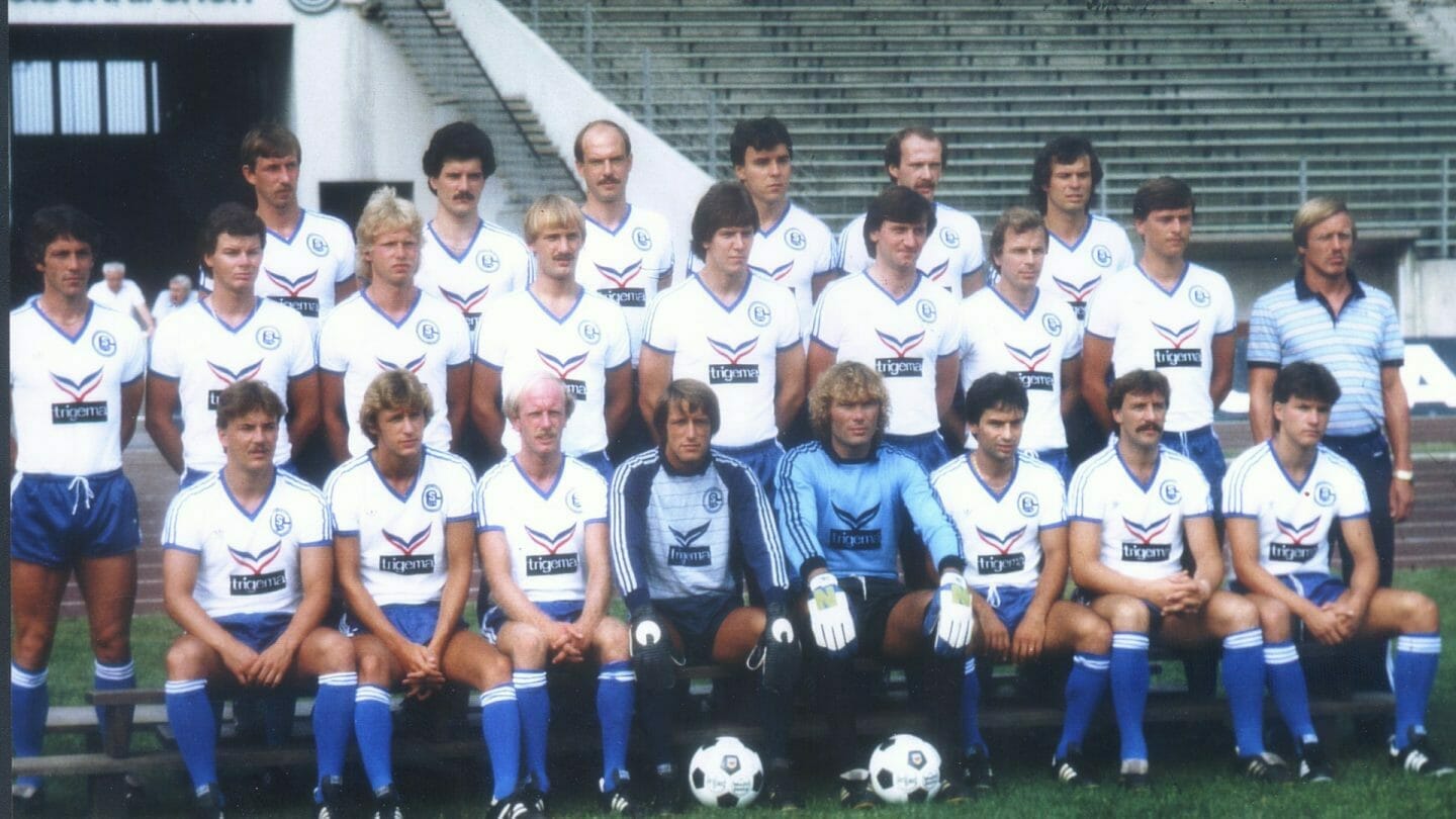 FC Schalke 04 Mannschaftskarte 1973-74 