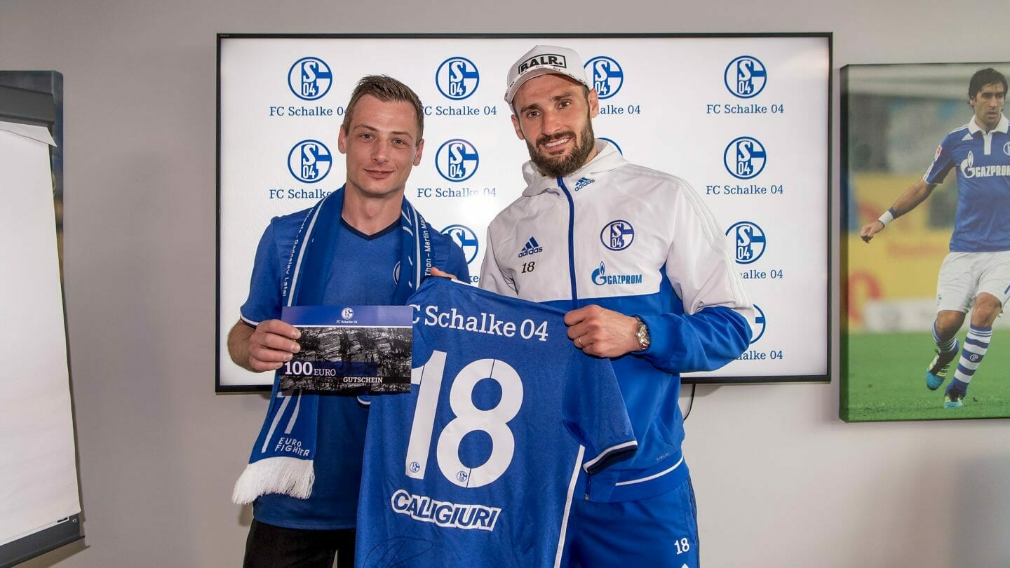 Daniel Caligiuri ist Spieler des Monats