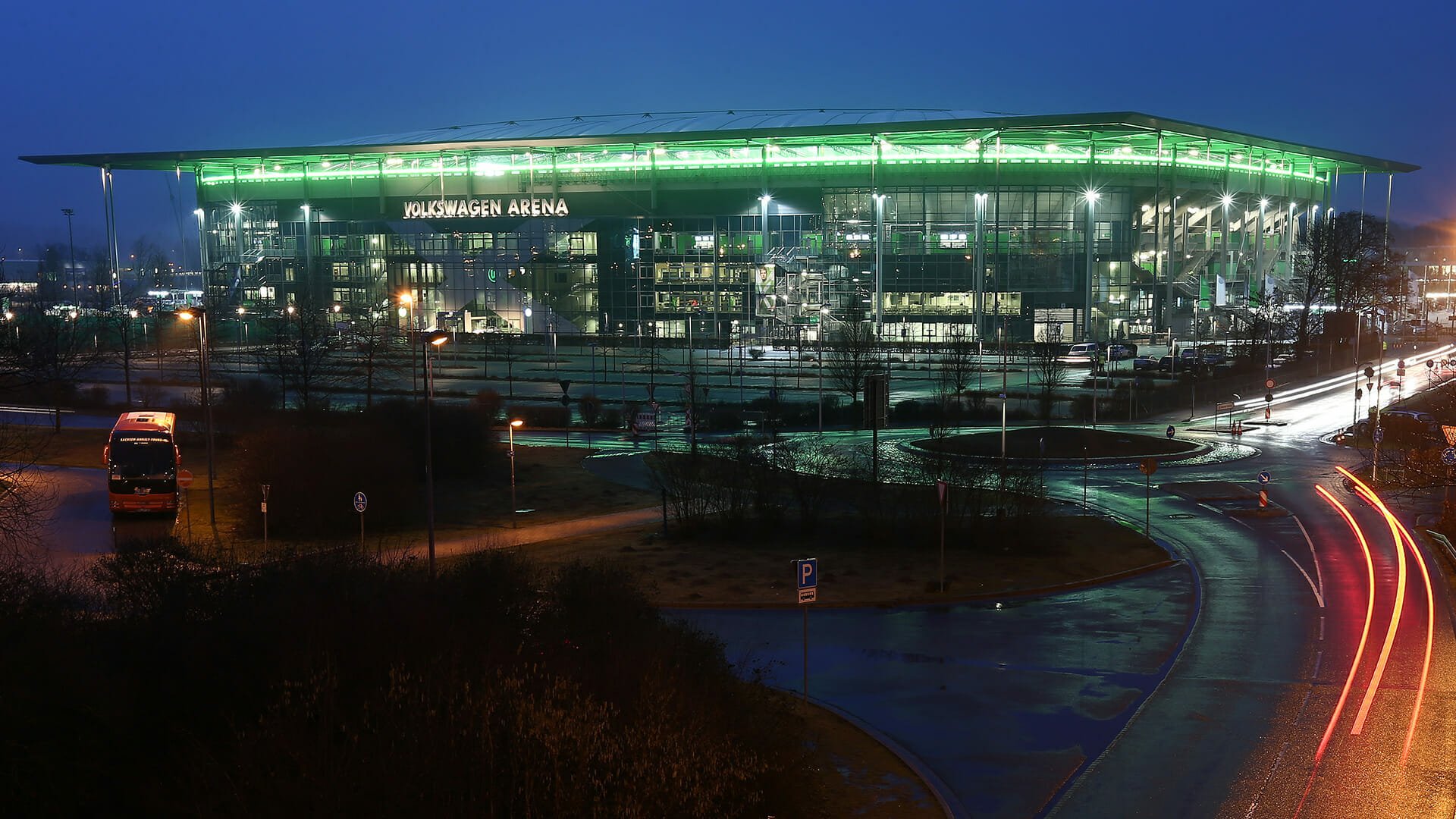 Volkswagen-Arena in Wolfsburg