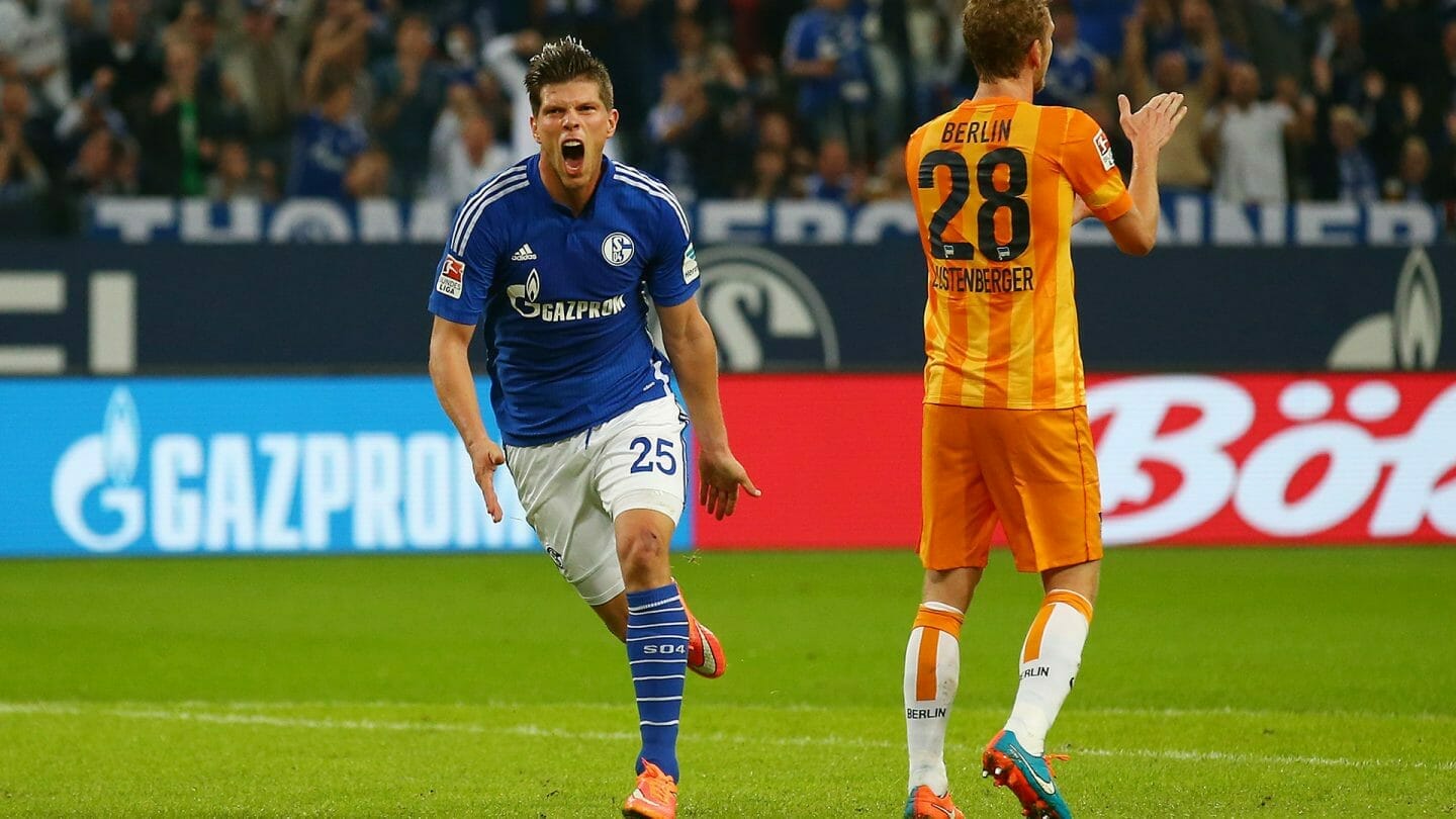 Klaas-Jan Huntelaar gegen Hertha BSC