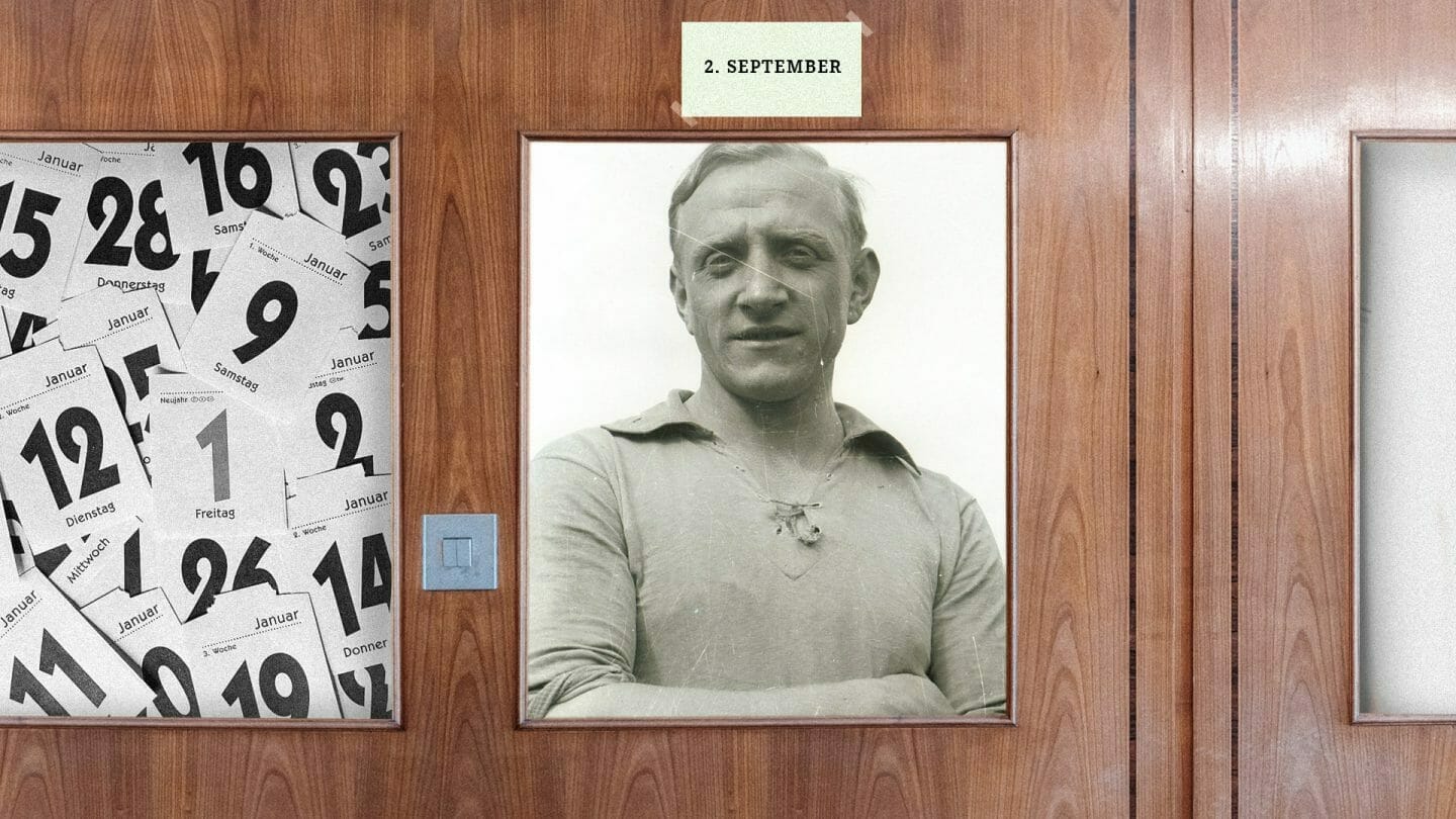 2. September: Fritz Szepan wird geboren