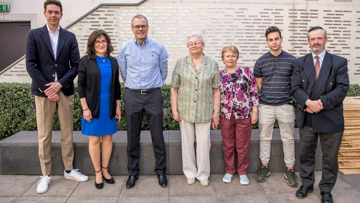 Peter Peters besucht die jüdische Gemeinde