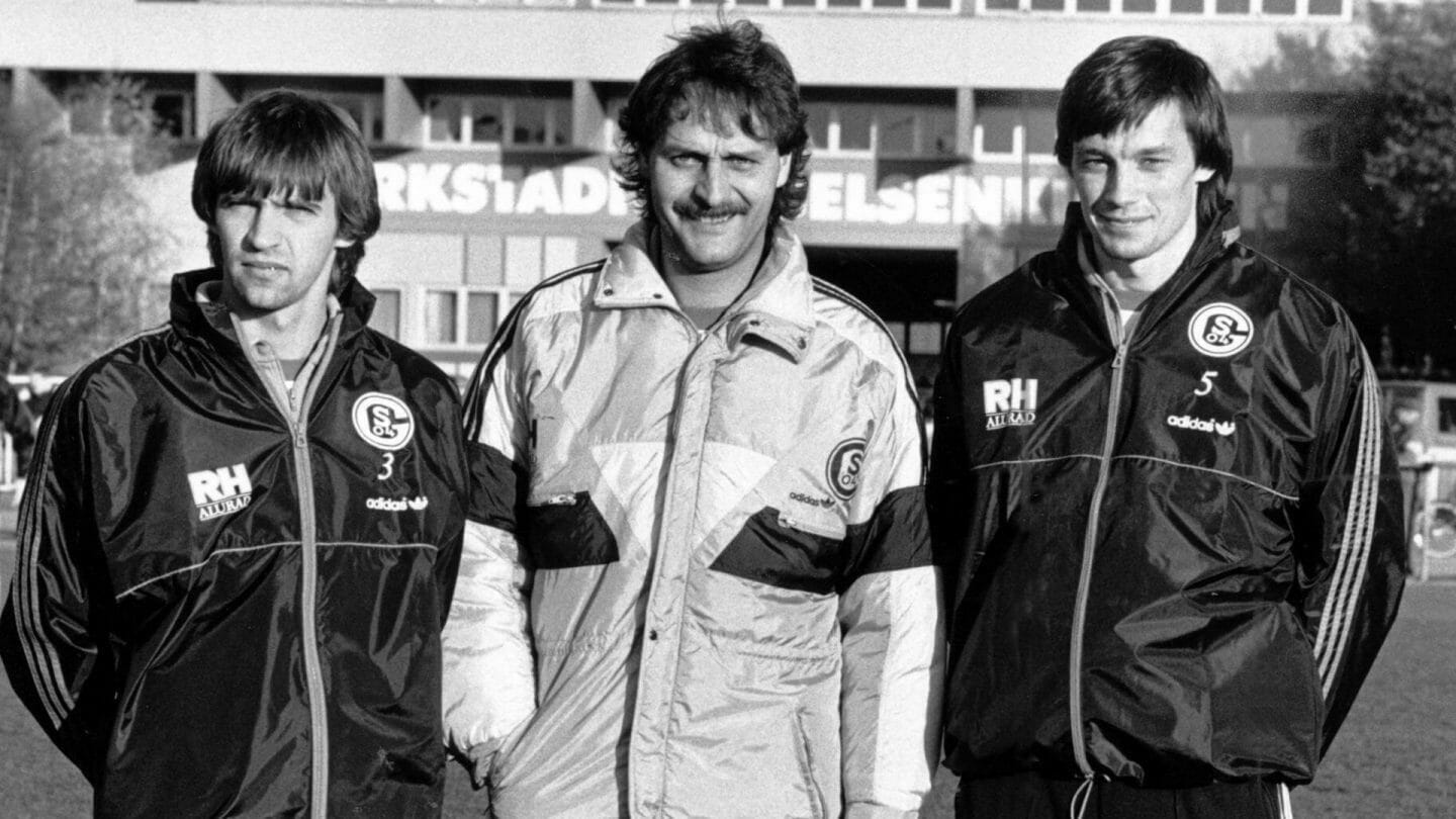 Peter Neururer mit Alexander Borodjuk und Wladimir Ljuty