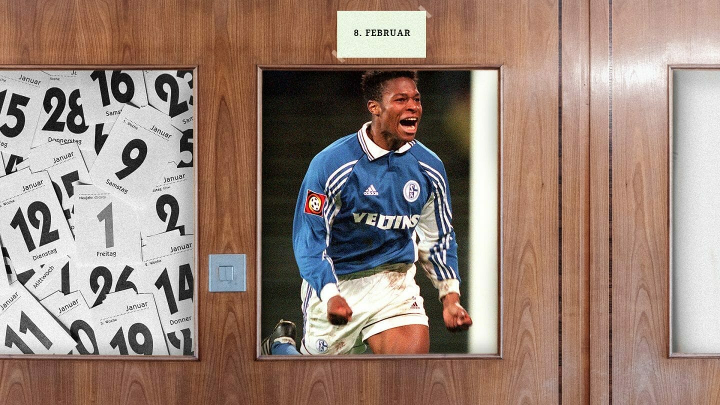 8. Februar: Emile Mpenza trifft erstmals für Schalke