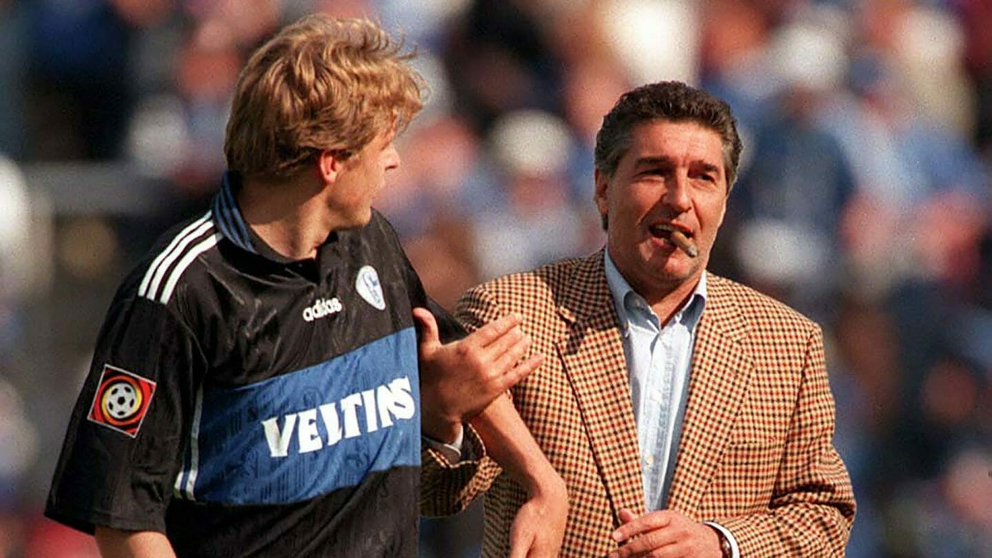 Rudi Assauer und Youri Mulder