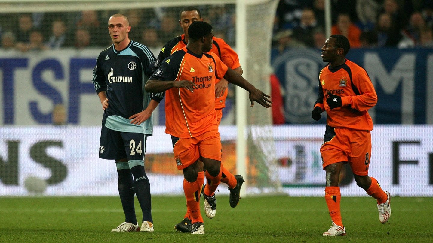Schalke gegen Manchester City 2008