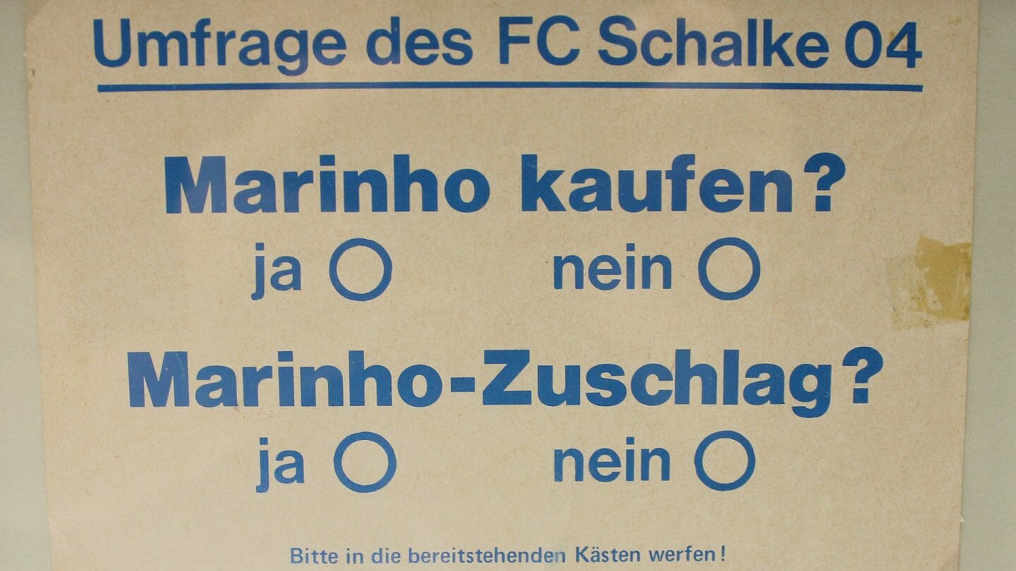 Abstimmungszettel Marinho