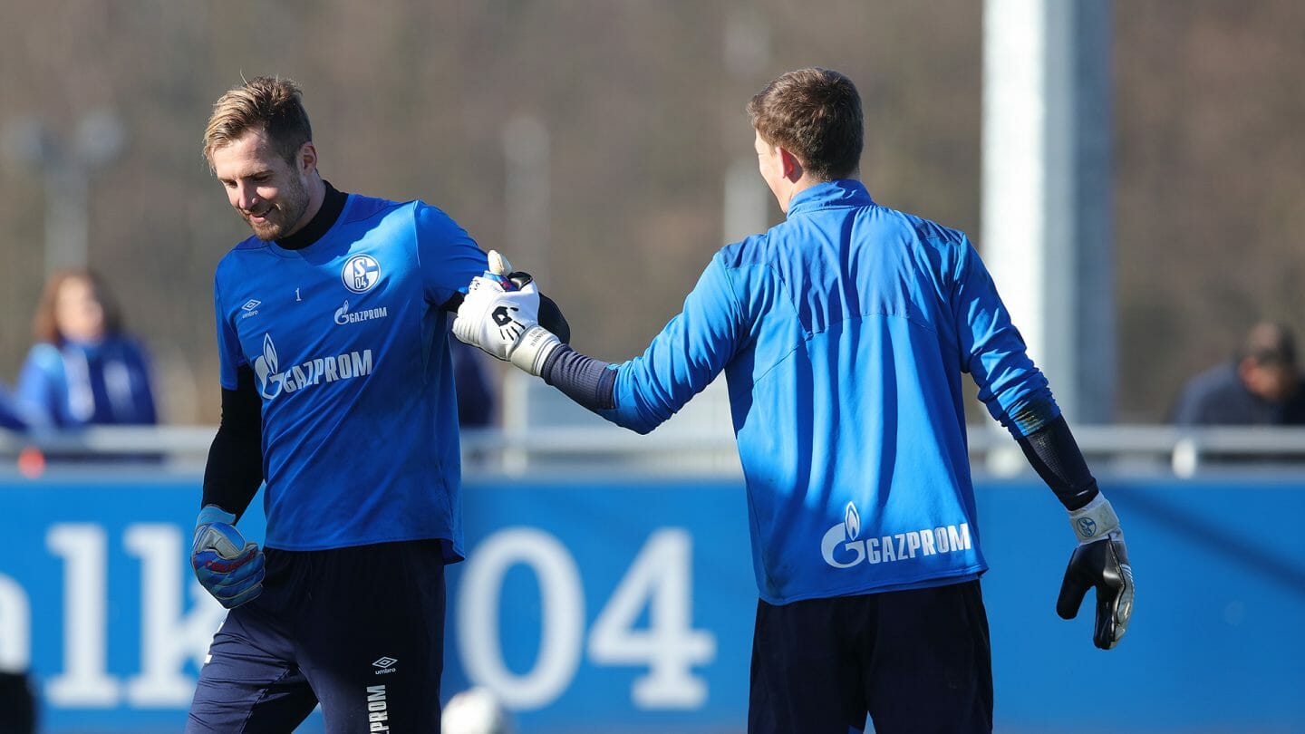 Ralf Fährmann und Alexander Nübel