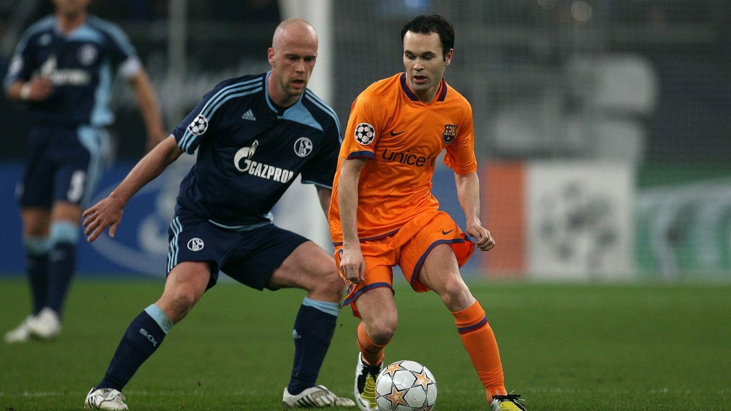 Fabian Ernst gegen Andres Iniesta