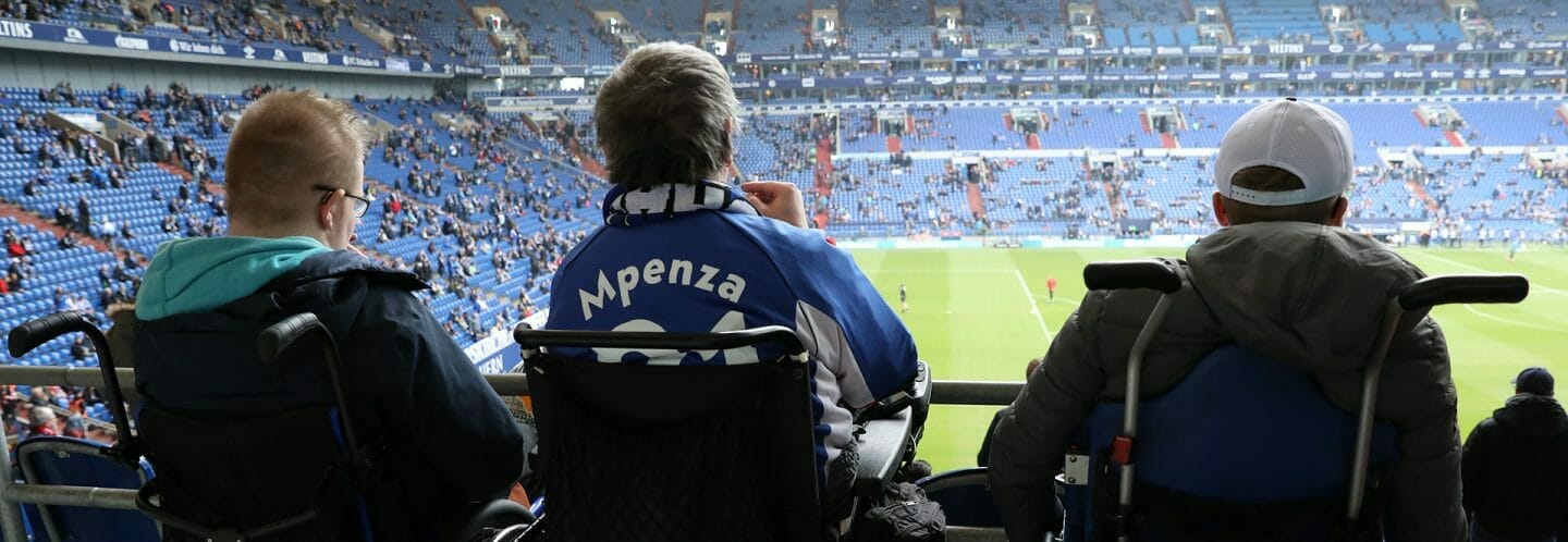 Ansprechpartner für Fans mit Behinderung
