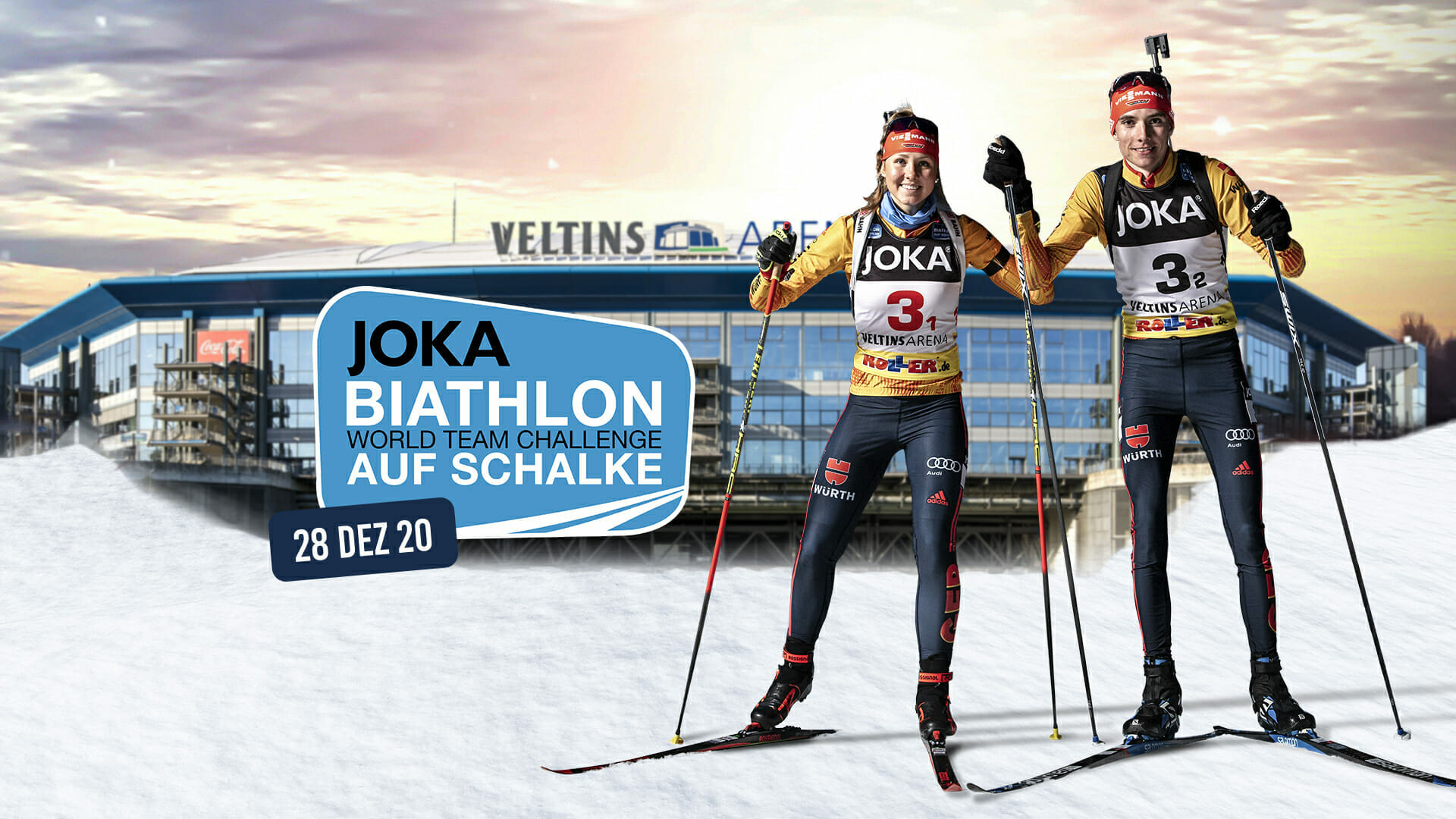 Biathlon auf Schalke