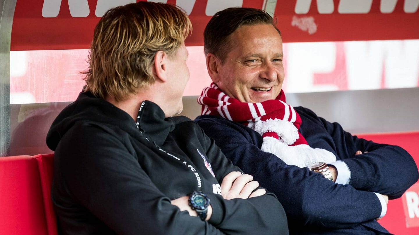 Markus Gisdol und Horst Heldt