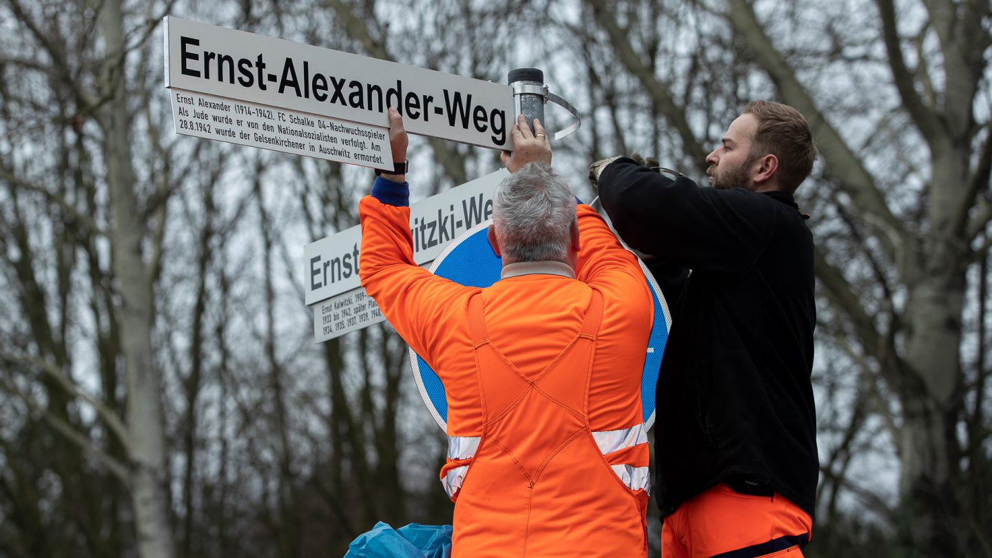 Einweihung Ernst-Alexander-Weg