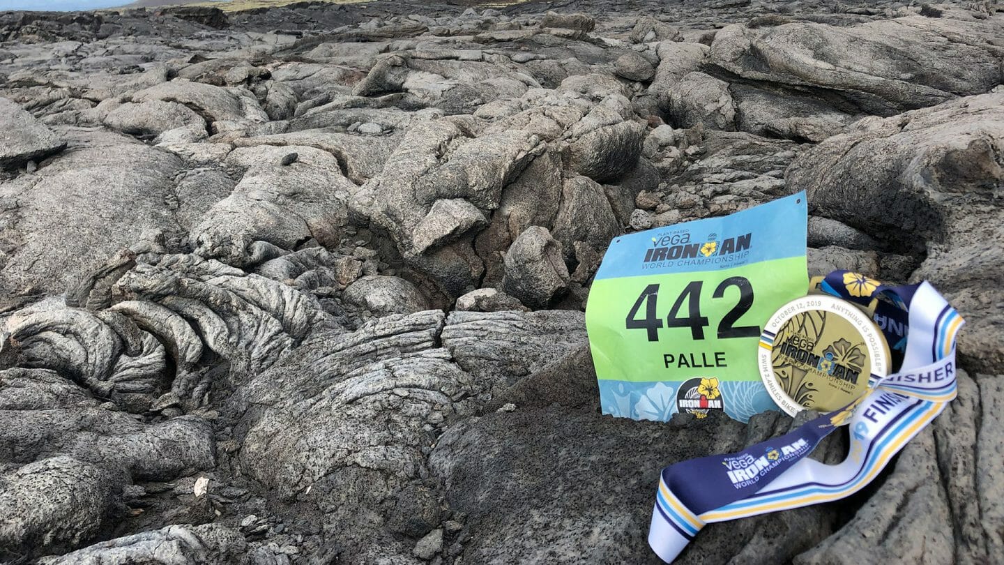 Stefan Plakowskis Ironman-Medaille