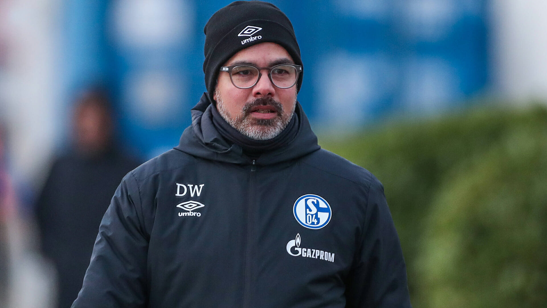 21.02.2020, Fussball, Saison 2019/2020, Bundesliga, Training FC Schalke 04 Cheftrainer David Wagner (FC Schalke 04) Gel