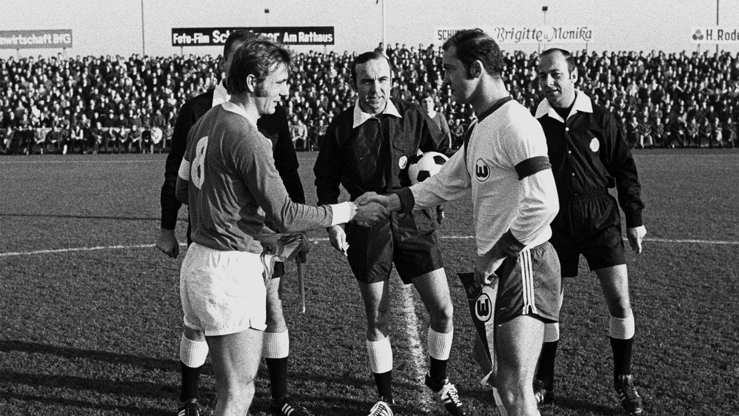 Pokalspiel Wolfsburg-Schalke 1971