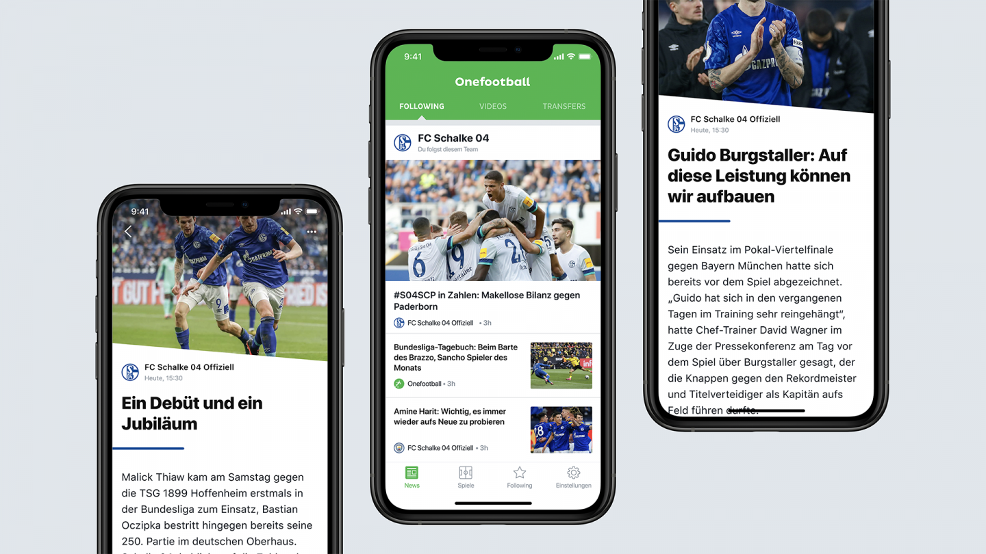 Schalke 04 launch innovative content cooperation with Onefootball