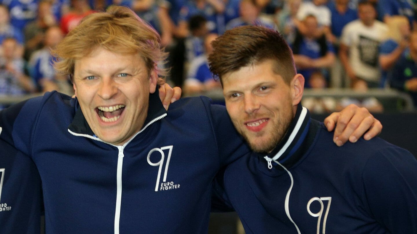 Youri Mulder und Klaas-Jan Huntelaar