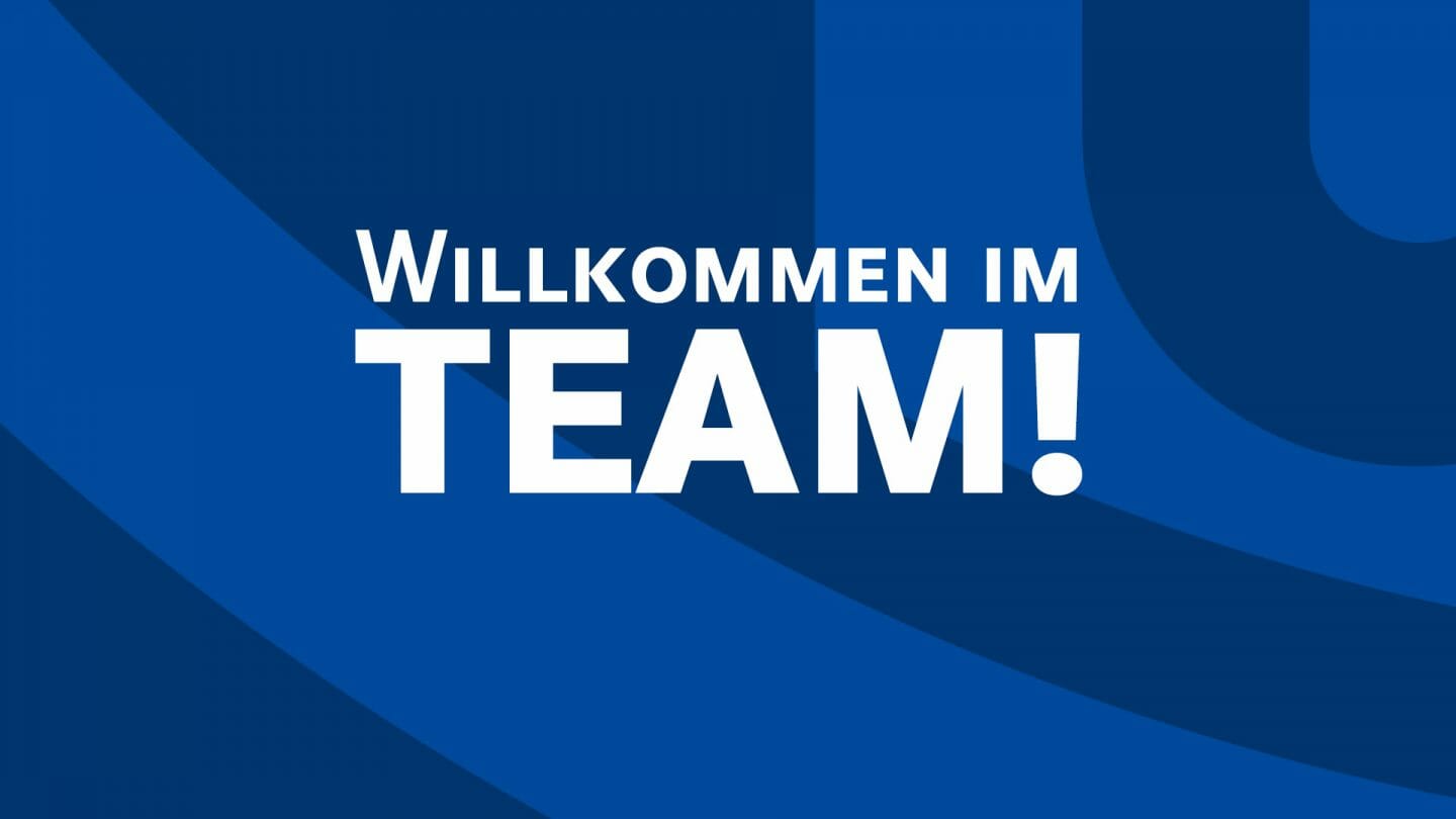 Newsletter-Anmeldung Willkommen im Team