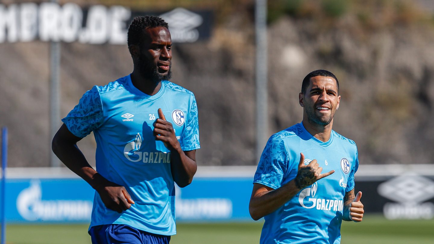 Salif Sané und Omar Mascarell