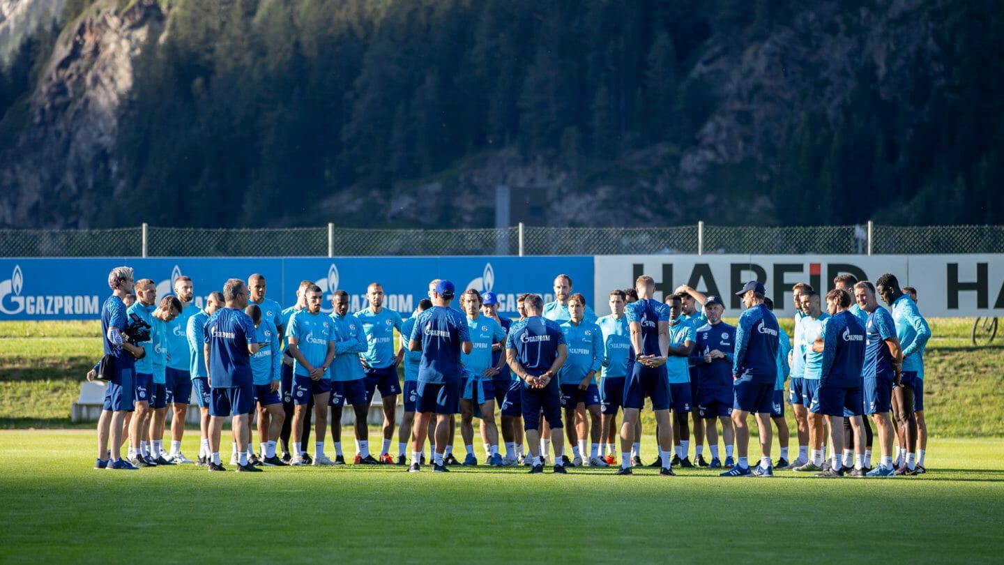 FC Schalke 04, Trainingslager, Längenfeld, Österreich, Saison