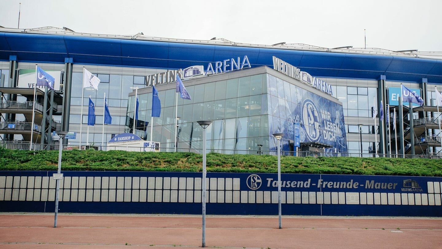 Außenansicht VELTINS-Arena