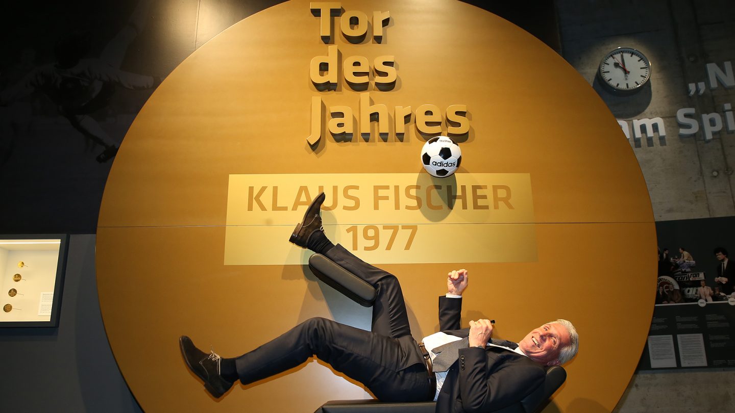 Klaus Fischer Und Andreas M Ller In Hall Of Fame Des Deutschen Fu Balls