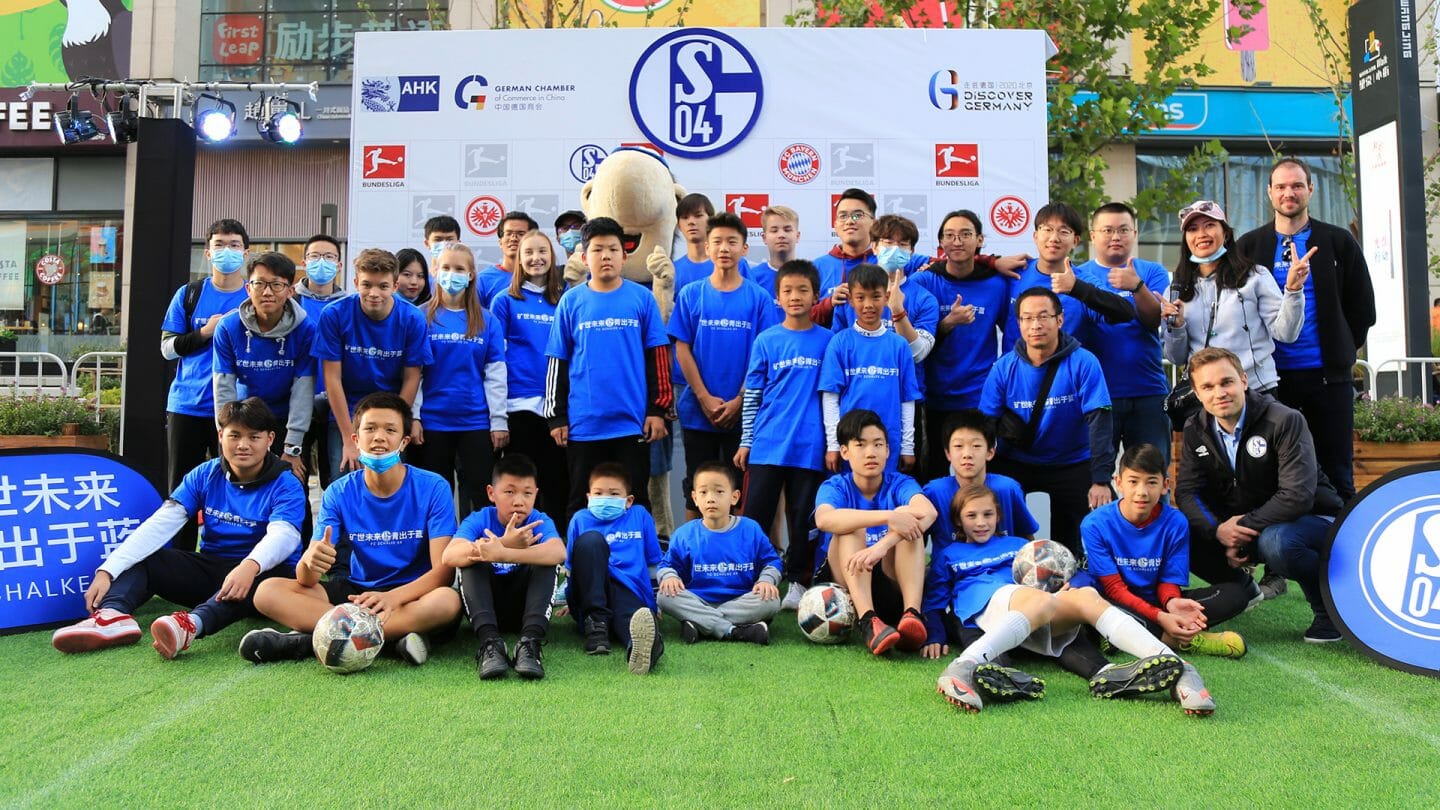 Schalke 04 present itself at event by German Foreign Chamber of Commerce