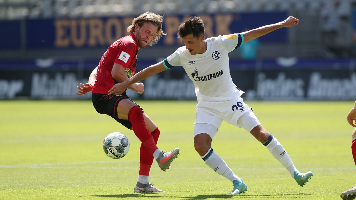 Alessandro Schöpf gegen Freiburg