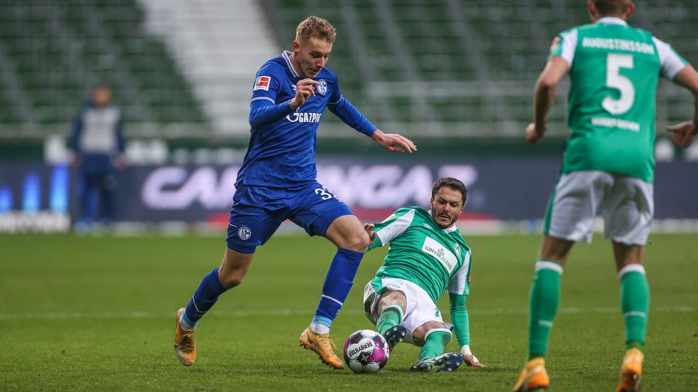 Timo Becker gegen Werder Bremen