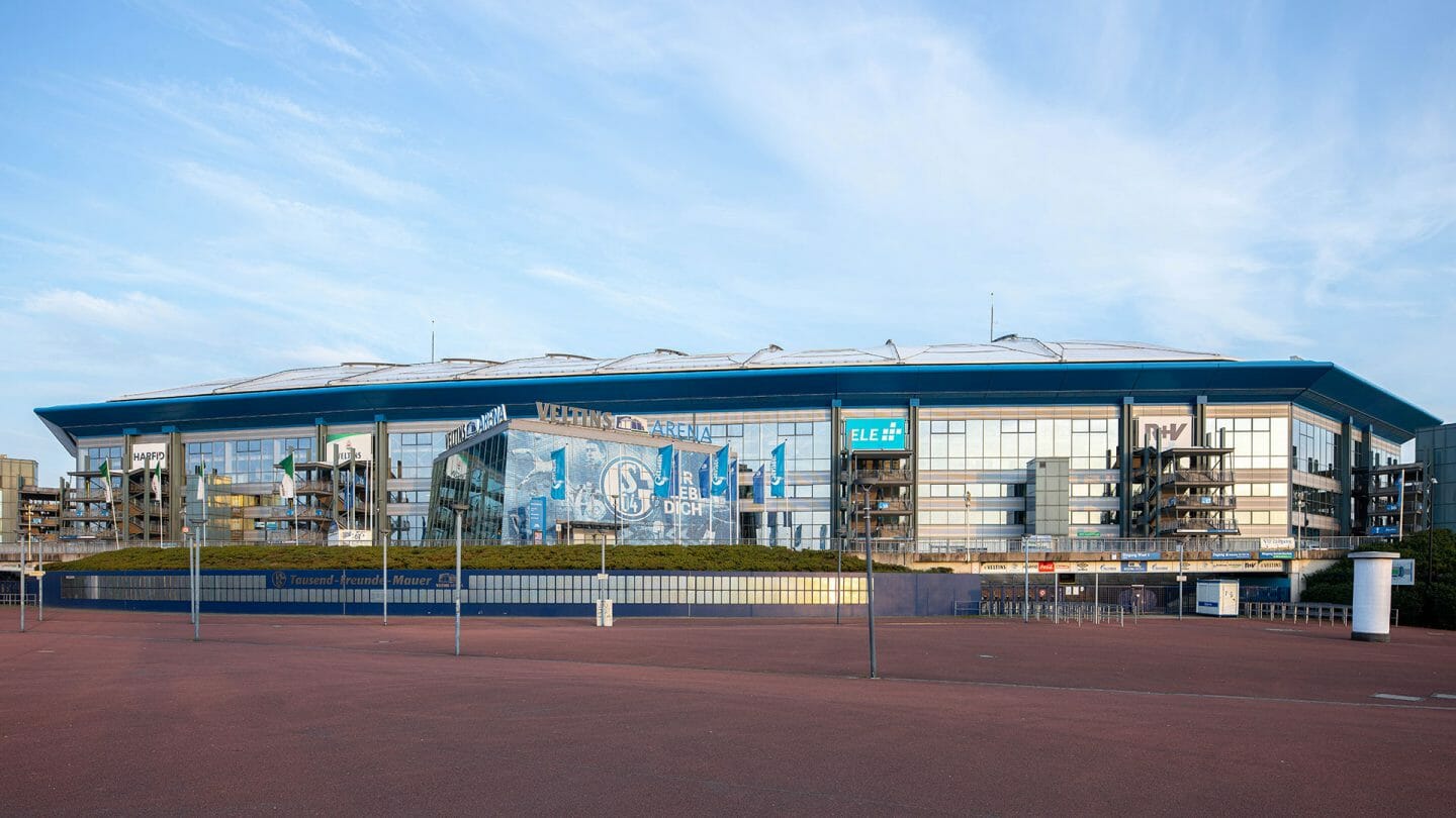 Außenansicht der Arena