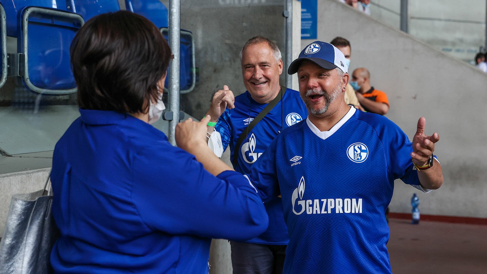 Neu auf Schalke: Gehörlosenblock