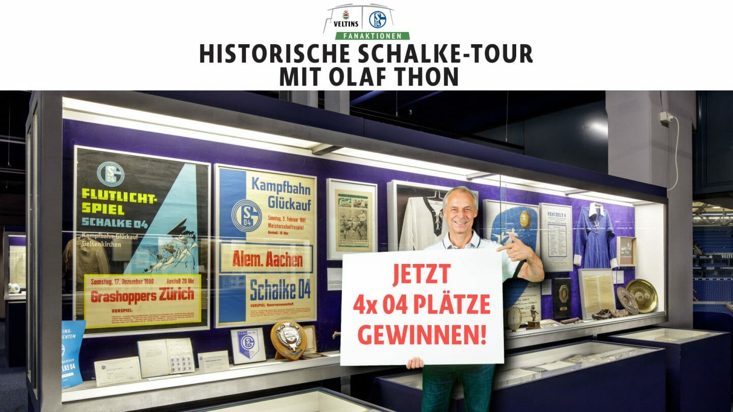 Historische Schalke-Tour mit Olaf Thon gewinnen