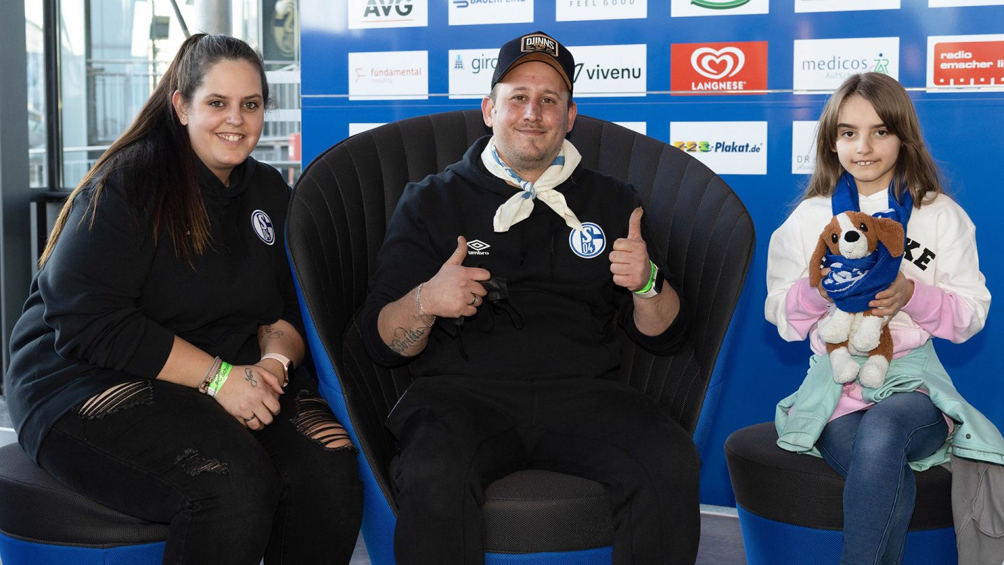 Schalke hilft! erfüllt Herzenswünsche gegen Hannover 96