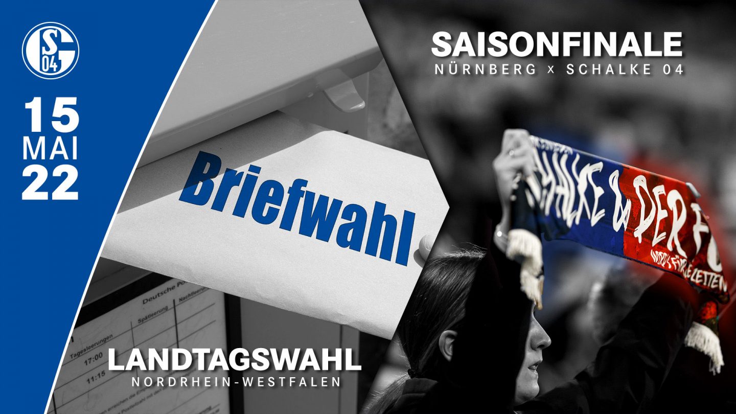 Landtagswahl 2022: FC Schalke 04 ruft zum Wählen auf