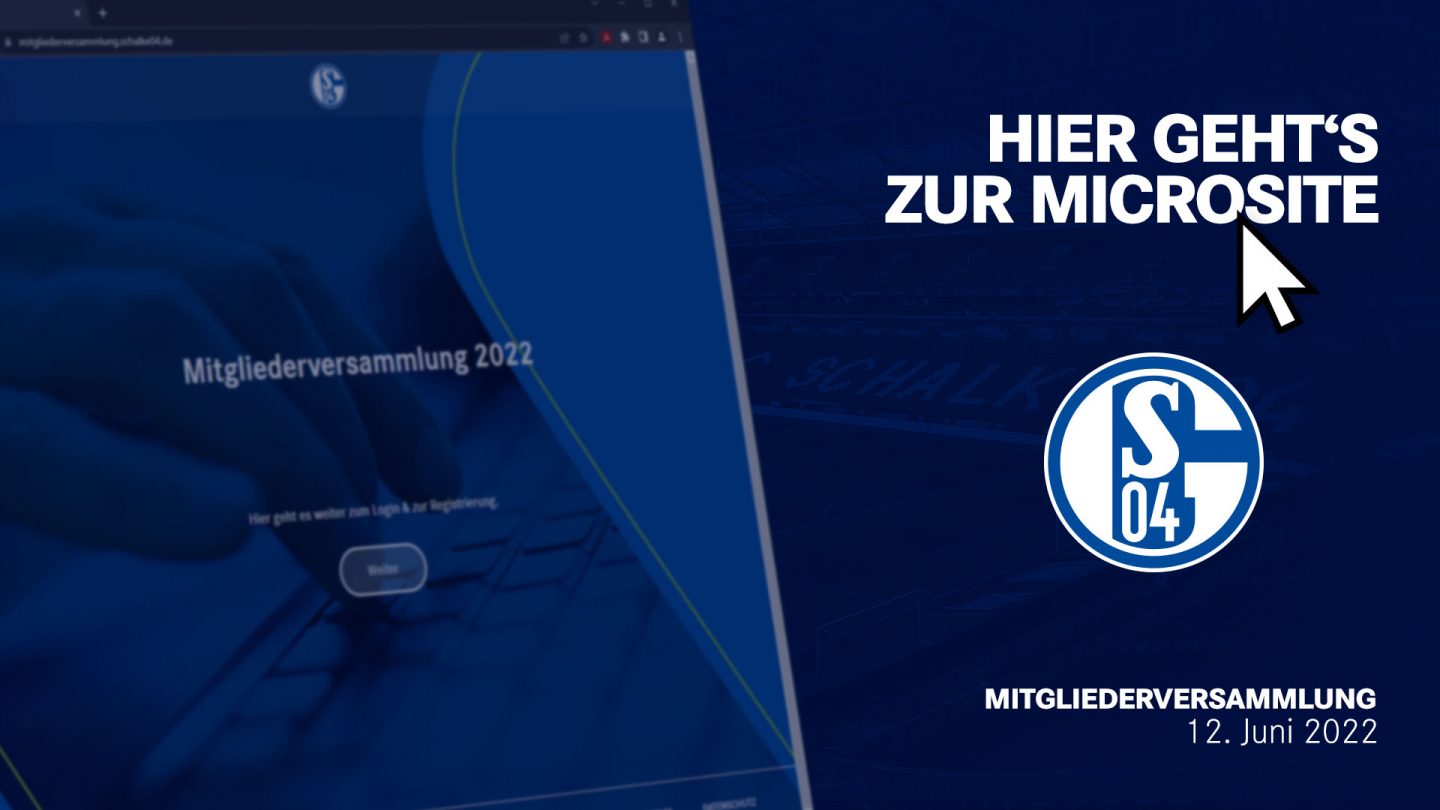 Microsite zur Mitgliederversammlung 2022