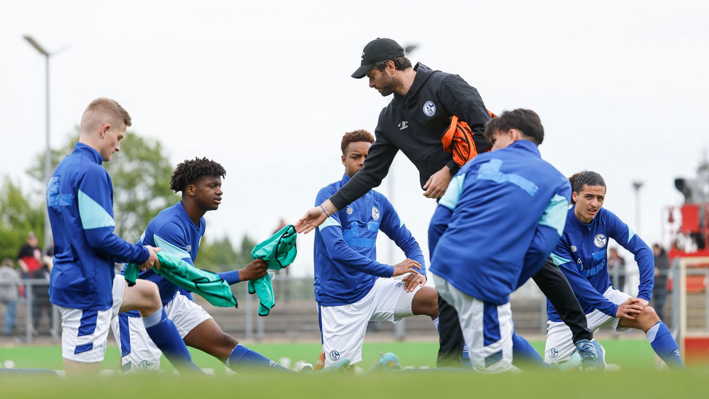 Tim Hoogland im U17-Training