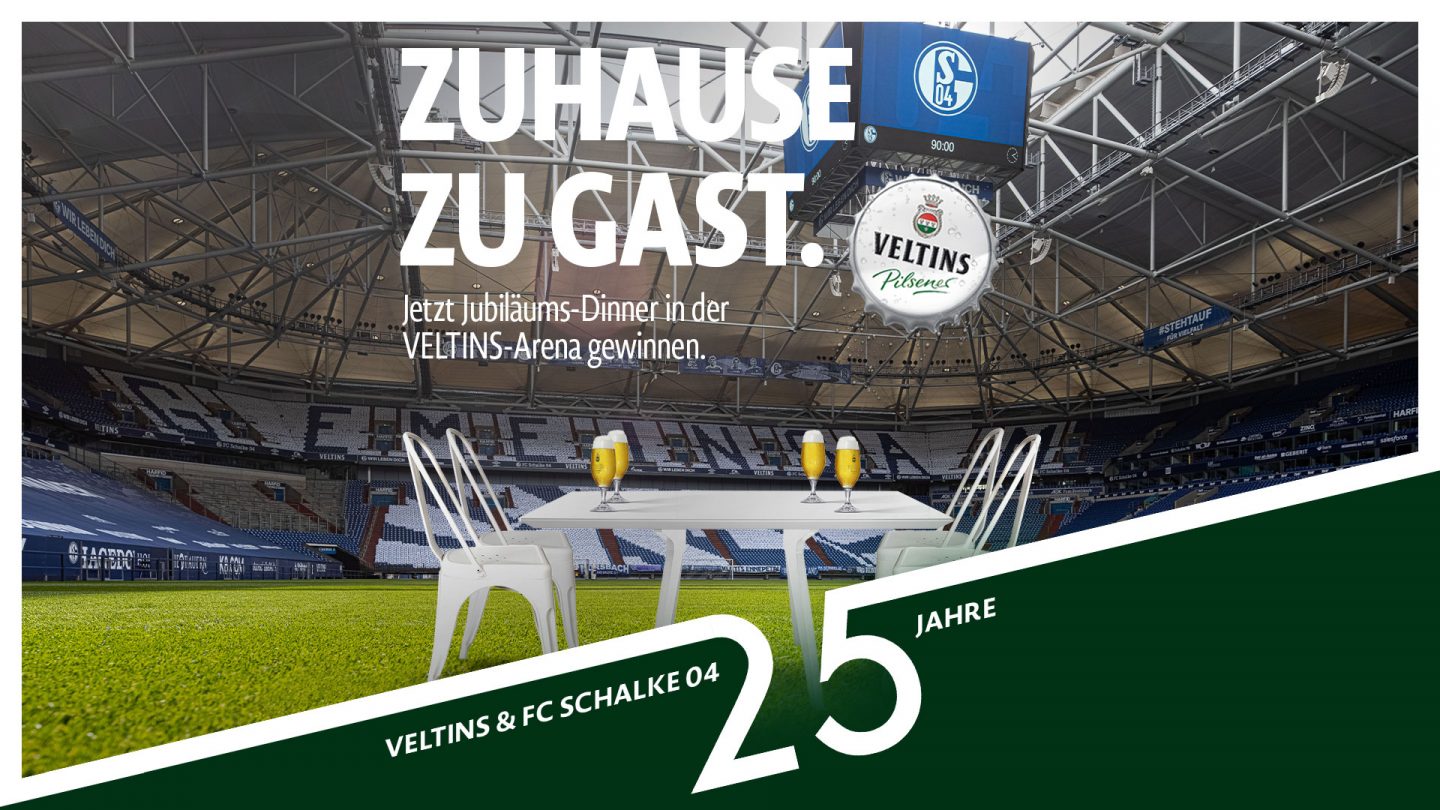 Jubiläums-Dinner in der VELTINS-Arena